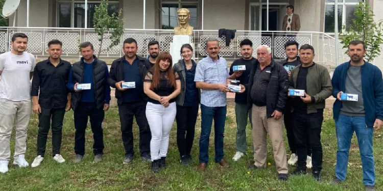 Bu cihazlar %75 hibeli olarak dağıtıldı