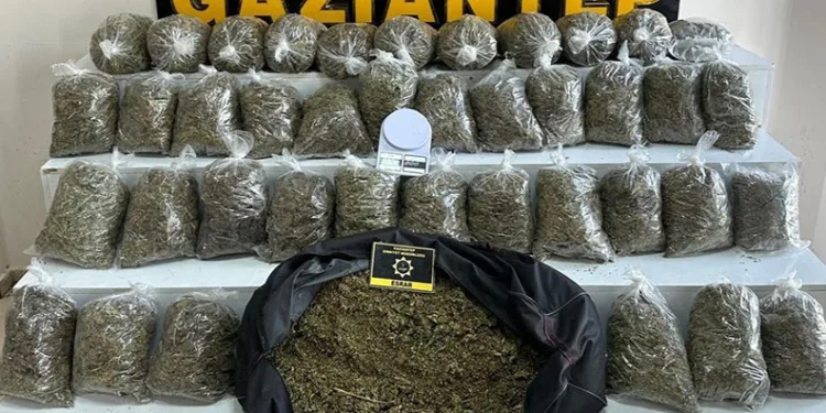Gaziantep’te uyuşturucu operasyonu