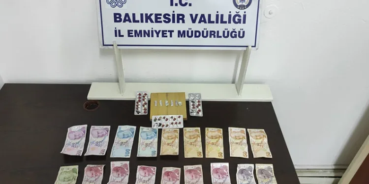 Balıkesir’de uyuşturucu operasyonu