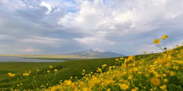 Süphan Dağı’nda görsel şölen