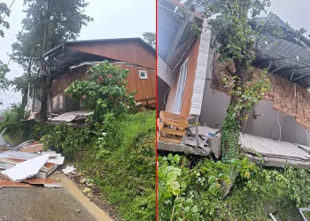 Artvin’de toprak kayması evi kullanılamaz hale getirdi