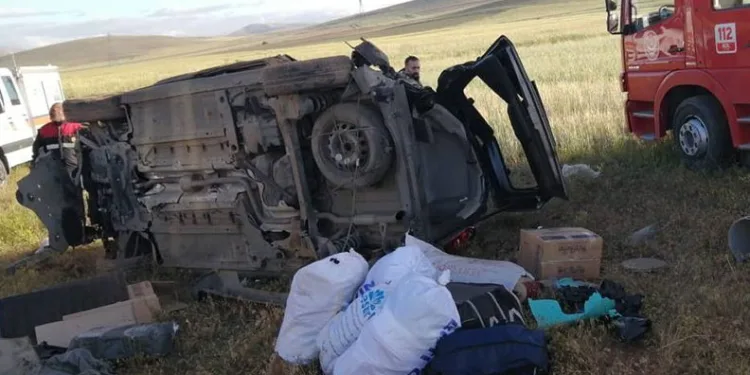 Bayburt’ta trafik kazası: 6 yaralı
