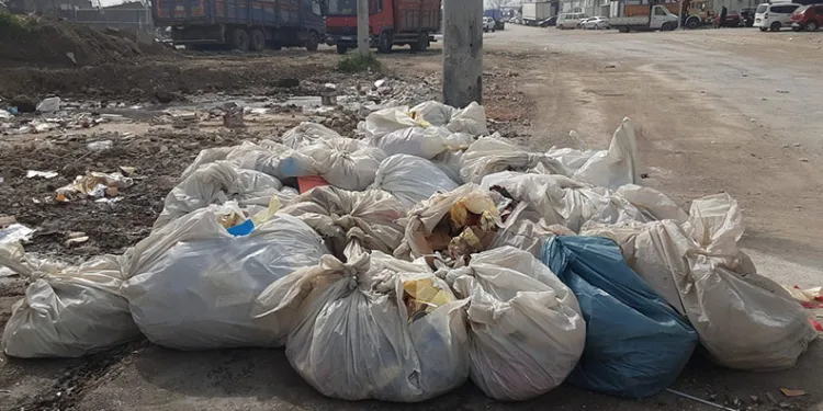 İnegöl zabıtası çevre için görev başında