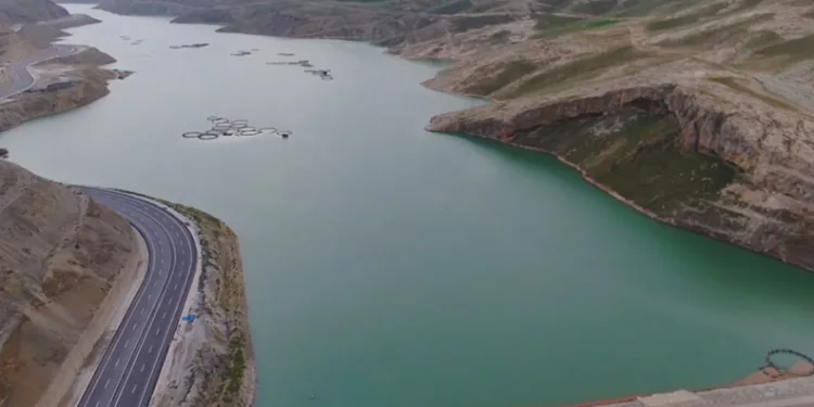 Van’da rekor yağışlar barajları tamamen doldurdu