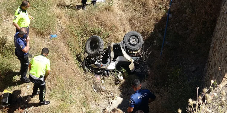 ATV’den düşen yaşlı adam hayatını kaybetti