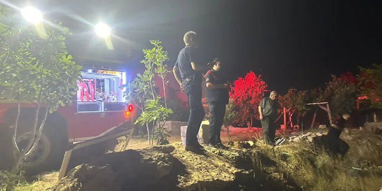 Ormanlık alandaki yangın 4 saatte söndürüldü