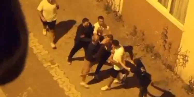 Ataşehir’de asker eğlencesinde kavga