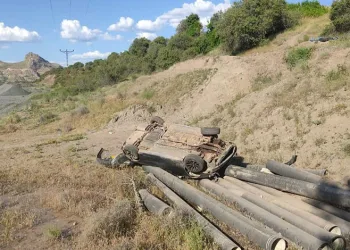Otomobil şarampole yuvarlandı: 1 ölü 6 yaralı