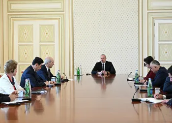 Aliyev, TBMM Başkanı Kurtulmuş’u kabul etti
