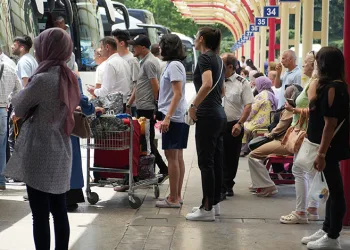 Bursa terminalde bayram yoğunluğu başladı