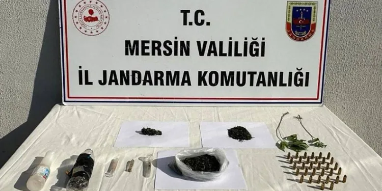 Mersin’de uyuşturucu operasyonu: 5 tutuklama
