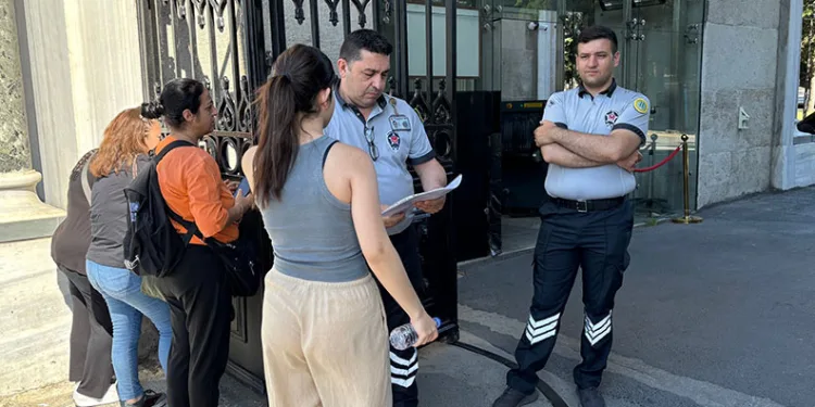 Geç kalan öğrenciler sınava alınmadı