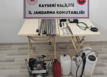 Kaçak kazıya suçüstü: 6 gözaltı