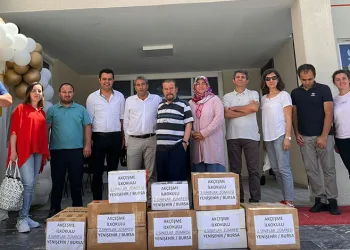Depremzede çocukların Yaz tatili kitapları Yenişehir’den