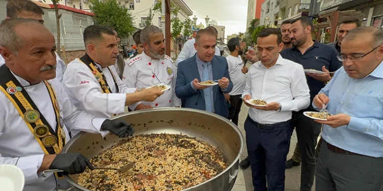 Silopi’de patenti alınan ‘Cudi Pilav’ının festivali yapıldı