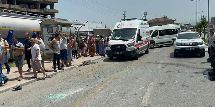 Cip ile toplu taşıma aracı çarpıştı: 7 yaralı