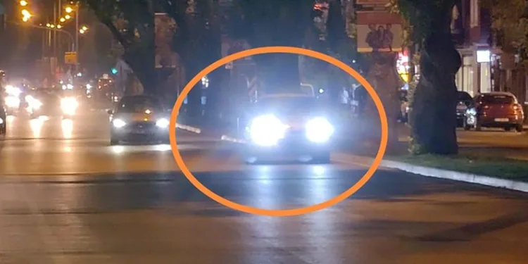 Bursa’da trafikte geri vitesle tehlike saçtı