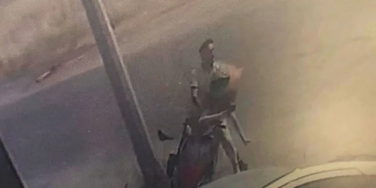 Çocuk sürücünün kullandığı motosiklet kazası kamerada: 2 yaralı