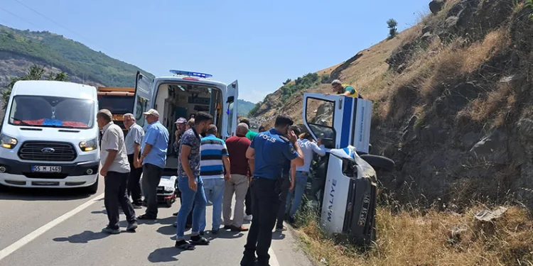 Maliye aracı kaza yaptı: 1 ölü