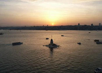 Üsküdar’da gün batımı