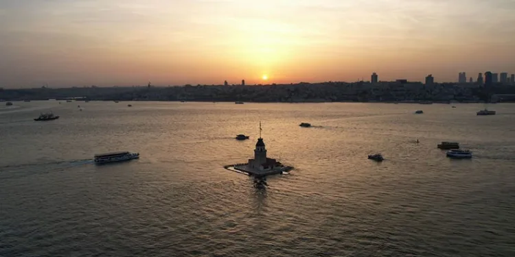 Üsküdar’da gün batımı