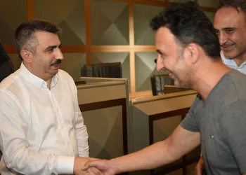 Yıldırım ailesi bayramlaştı