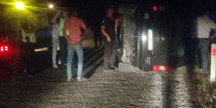 Isparta’da trafik kazası: 2’si çocuk 4 yaralı