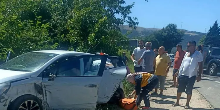 Balıkesir’de trafik kazası: 2 yaralı