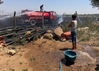 Şanlıurfa’da yangın paniği