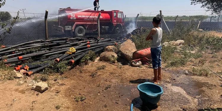Şanlıurfa’da yangın paniği