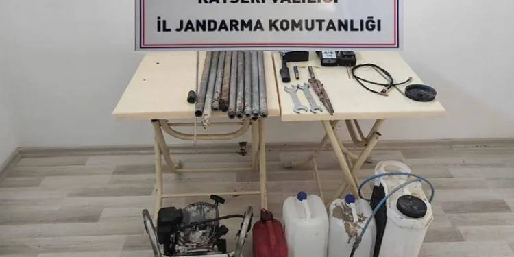 Kaçak kazıya suçüstü: 6 gözaltı