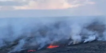 Hawaii’deki Kilauea Yanardağında patlama