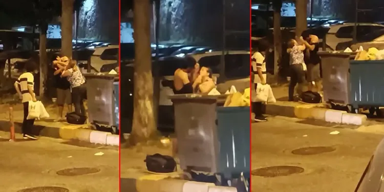 Karaköy’de aldatma kavgası