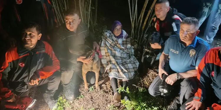 Ordu’da kaybolan Alzheimer hastası kadın sağ olarak bulundu