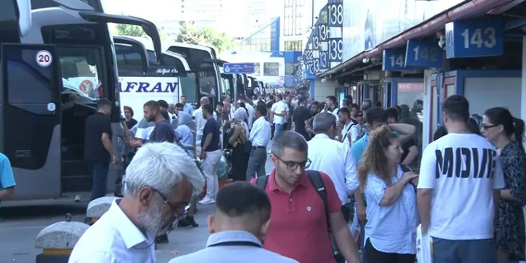 15 Temmuz Demokrasi Otogarı’nda bayram dönüşü yoğunluğu