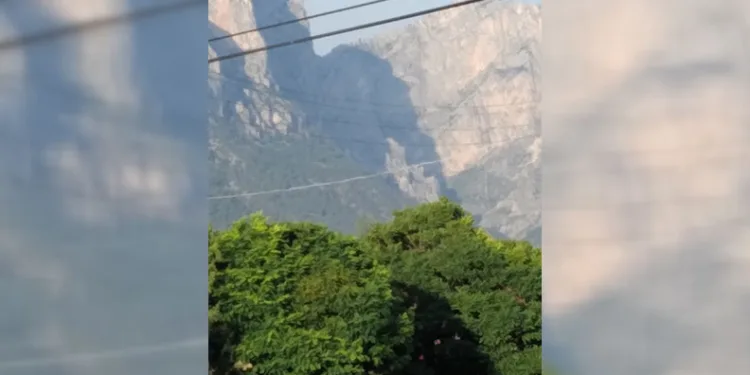 ‘Atatürk silüeti’ bu yıl da görüldü