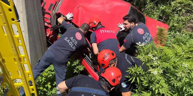 Ereğli’de trafik kazası: 4 yaralı