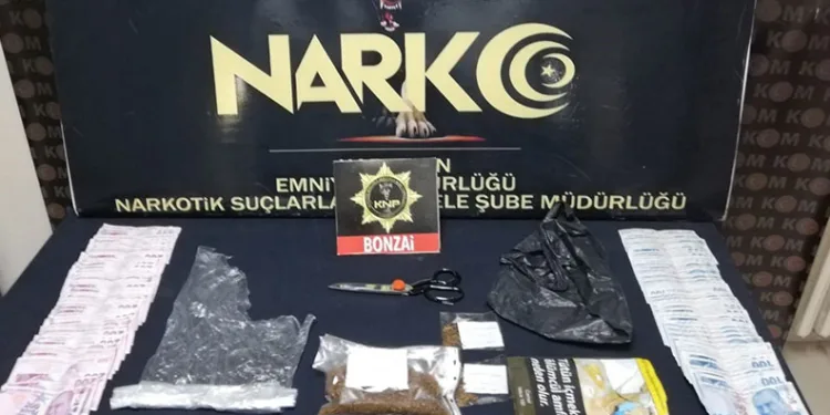 Karaman’da 1 kişi uyuşturucu satmaktan tutuklandı
