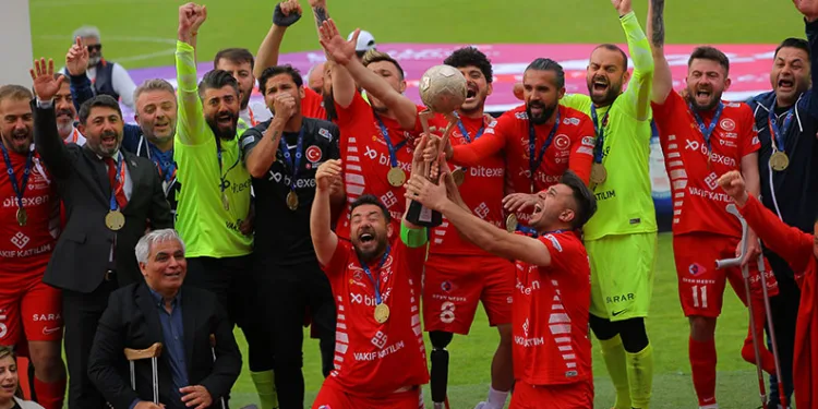 Ampute Milli Takımı Avrupa şampiyonu
