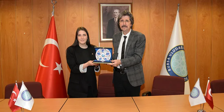 İrem Bayraktar Aksakal’dan BUÜ’ye işbirliği ziyareti