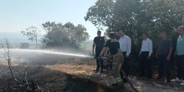 Yenişehir’deki yangın korkuttu
