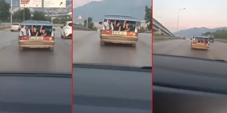 Bursa trafiğinde tehlikeye davetiye çıkardılar