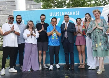 Yoga Günü’nü birlikte kutladılar