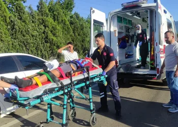 Bursa’da motosiklet kazası: 15 yaşındaki sürücü yaralandı