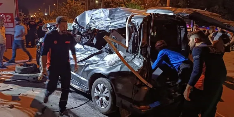 Muş’ta trafik kazası: 2 ölü, 3 yaralı