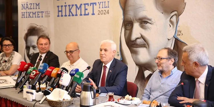 Nazım Hikmet yıl boyunca Bursa’da anılacak