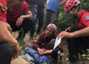 Bursa’da kaybolan yaşlı kadını jandarma buldu