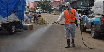 Yıldırım’da kurban satış yerleri ilaçlanıyor