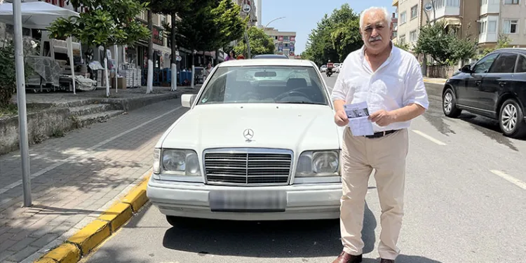 Hiç gitmediği Tokat’tan trafik cezası geldi