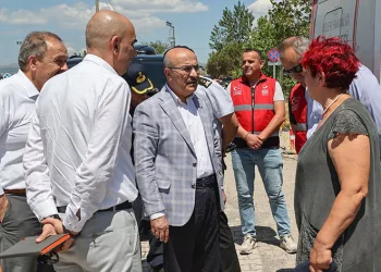 Kumsaz’da mobil göç denetimi